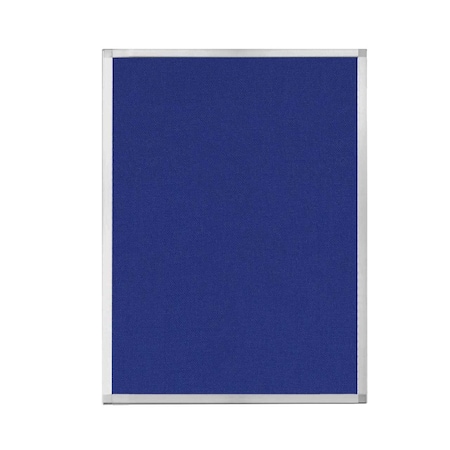 Versare Hush Panel Configurable Cubicle Partition 3' x 4' Royal Blue Fabric 1850305